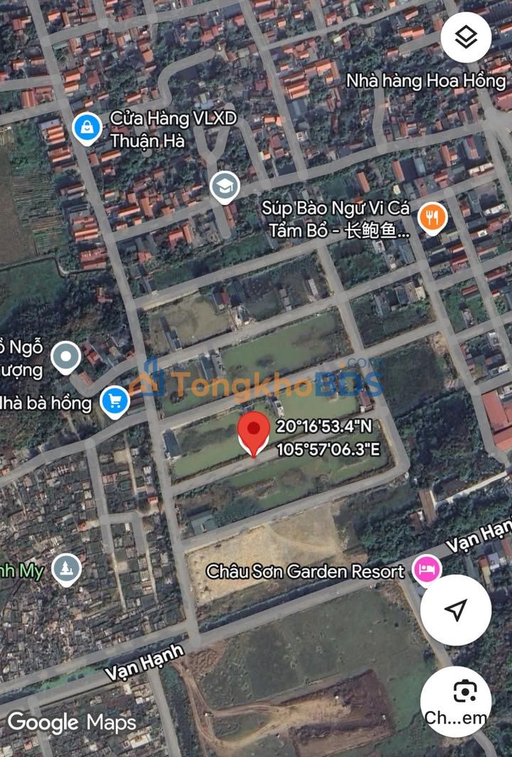 Đất nền Ninh Hòa Hoa Lư 92,5m² 3 tỷ - Đường to ô tô