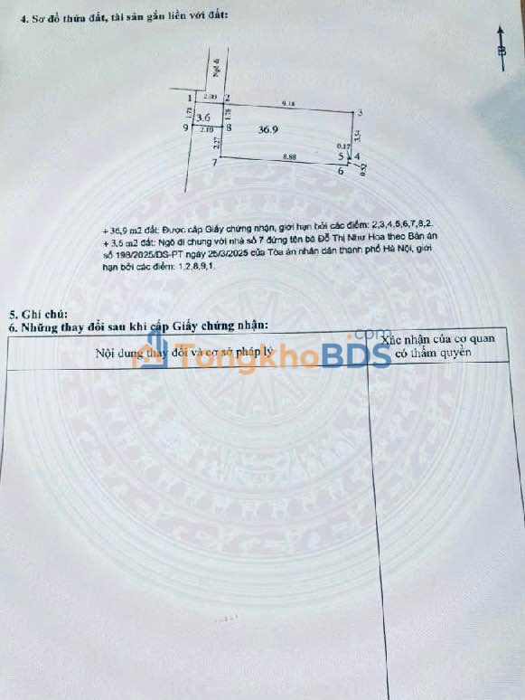 Đất nền Xuân Thủy Cầu Giấy 37m² 8.2 tỷ - Sổ đỏ chính chủ
