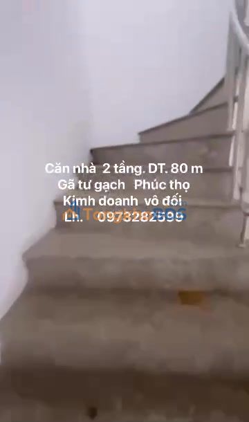 Nhà phố Phúc Thọ QL32 80m² 6 tỷ - Mặt tiền kinh doanh