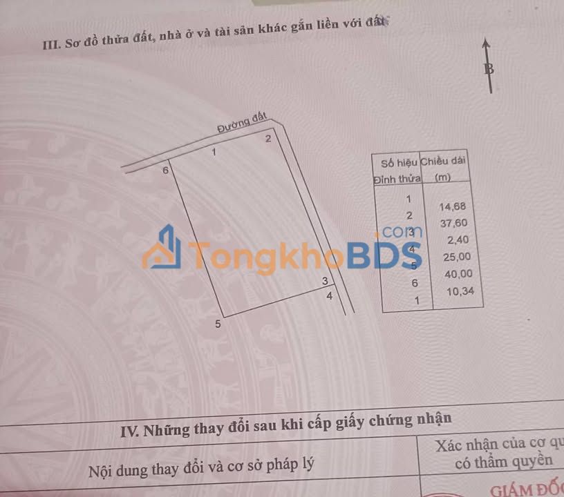 Đất nền Xã Suối Nghệ 1.006m² giá 1,05 tỷ - Sổ đỏ chính chủ