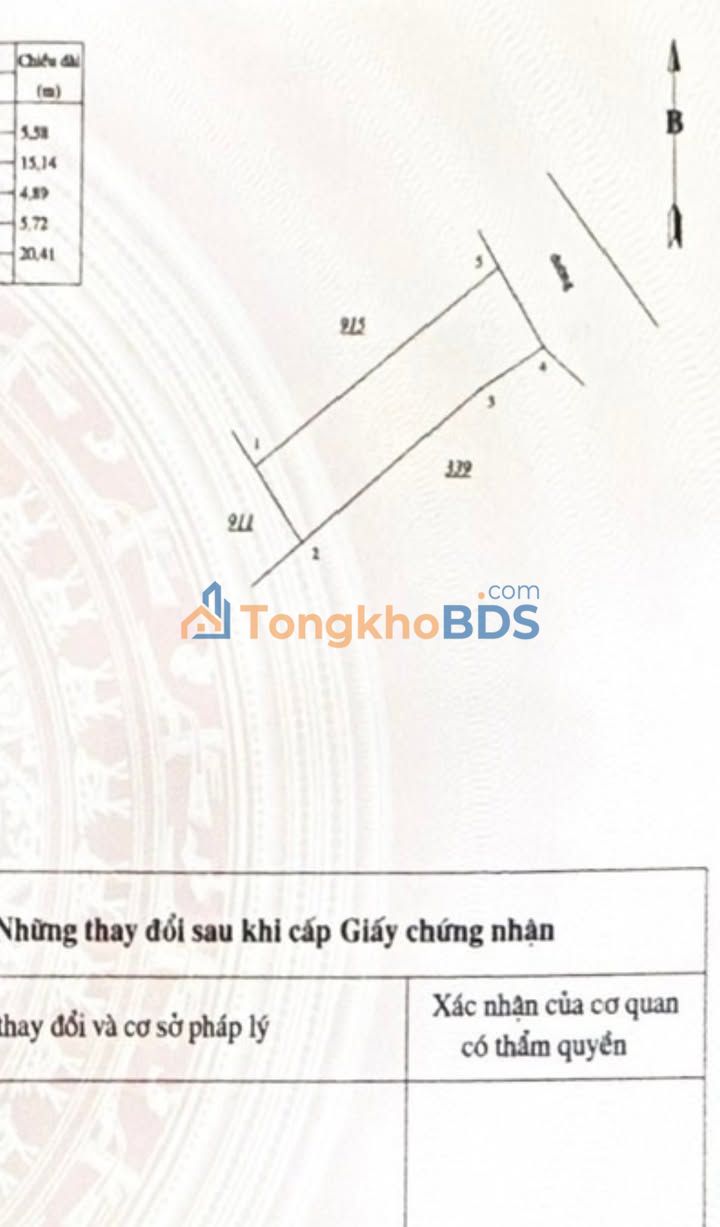 Bán Đất Thổ Cư 110m² Xã Hàm Liêm - Đường Ô Tô, Giá 450 Triệu
