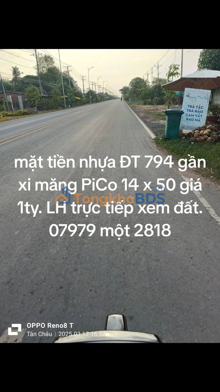 Đất Mặt Tiền ĐT785 Củ Chi 3640m² - Thổ Cư Sẵn Sàng Xây Dựng