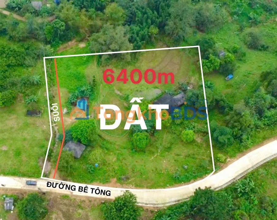 Đất nền Tân Lạc, Hòa Bình 6400m² - Giá chỉ 1.4 tỷ, đầu tư sinh lời