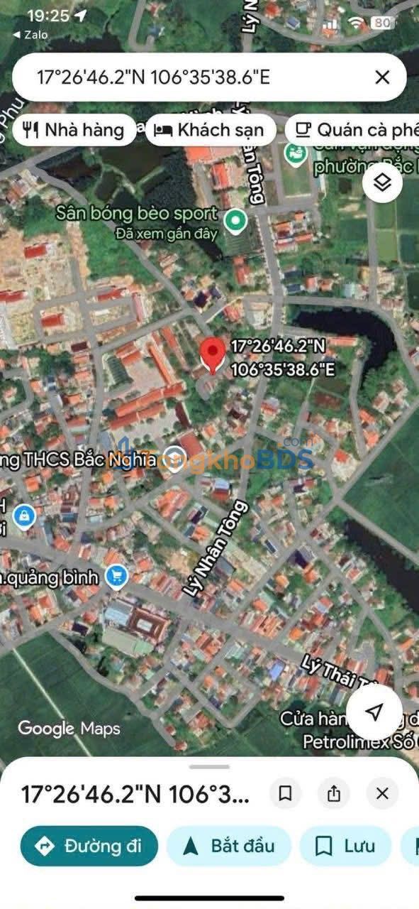 Đất Bắc Nghĩa Đồng Hới 501m² 2.3 tỷ - Pháp lý rõ ràng