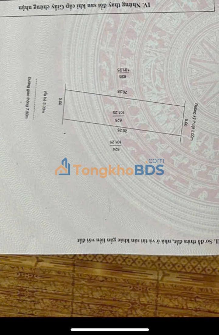 Đất nền Trần Hưng Đạo 101m² 4 tỷ - Tiềm năng tăng giá