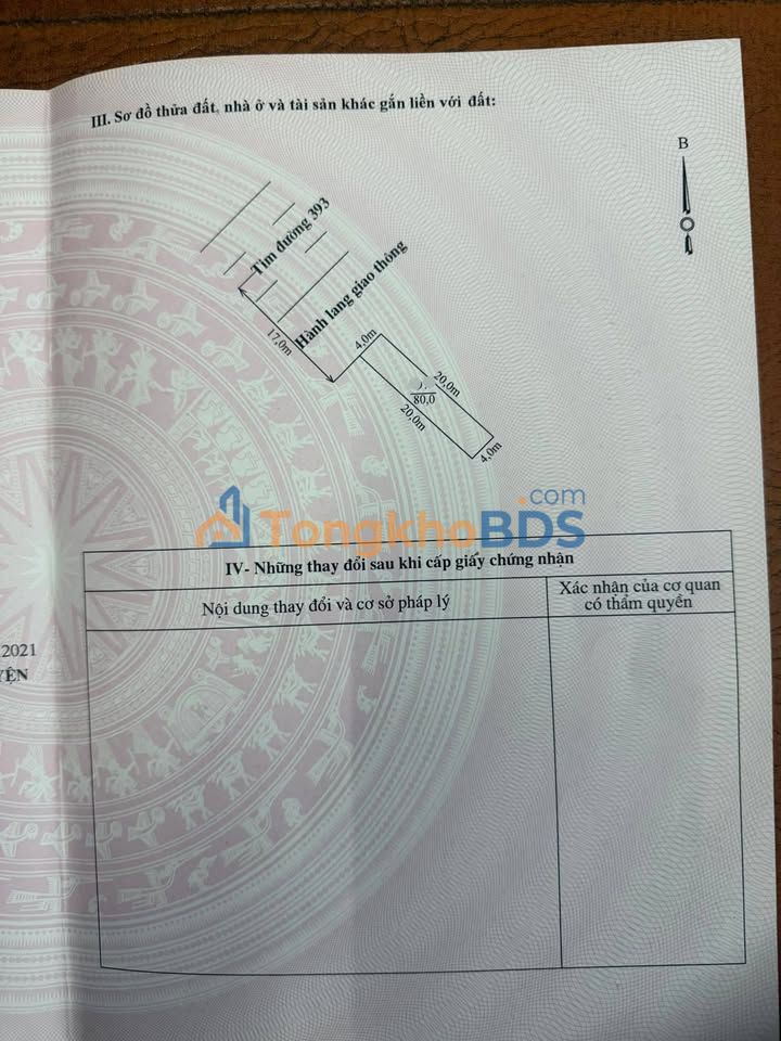 Đất QL 393 Phạm Trấn 80m² giá 2 tỷ - Đường ô tô vào nhà