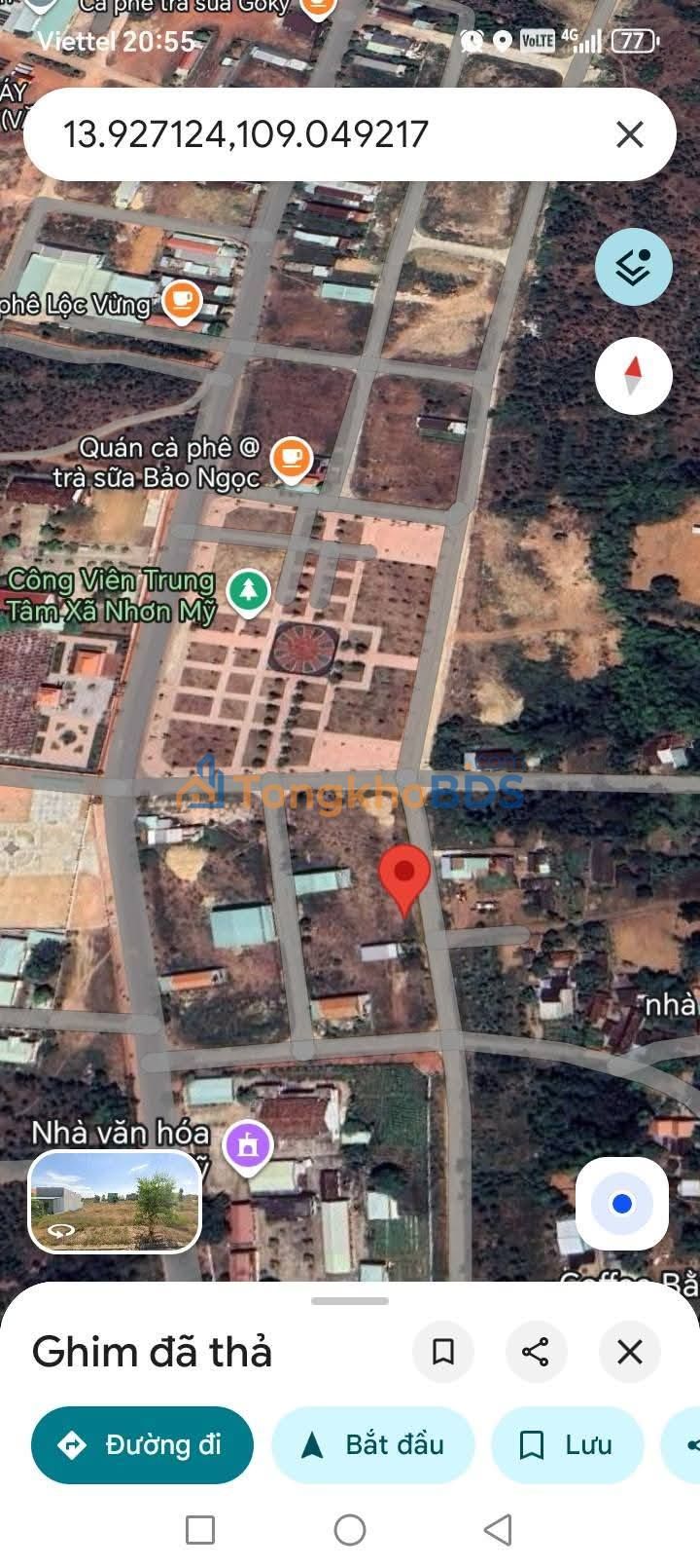 Đất nền Nhơn Mỹ An Nhơn 122m² 7xx triệu - Sổ đỏ chính chủ