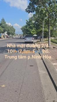 Nhà phố 2/4 Ninh Hòa 78m² 6.139 tỷ - Mặt tiền kinh doanh