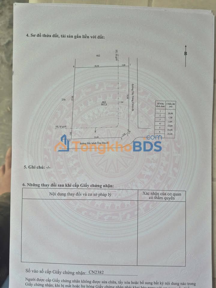 Đất nền Thạnh Mỹ Tân Phước 825m2 600 triệu - Đầu tư dài hạn