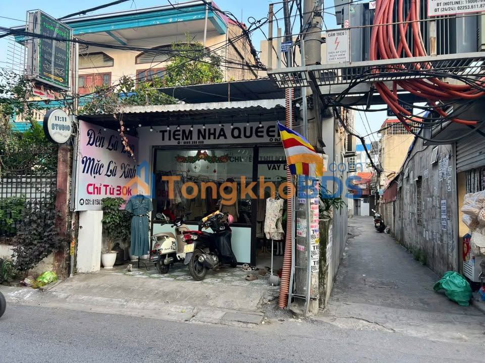 Bán Đất Tặng Nhà Kinh Doanh Tốt Đường Hào Khê, Lê Chân 56m² - Giá F0