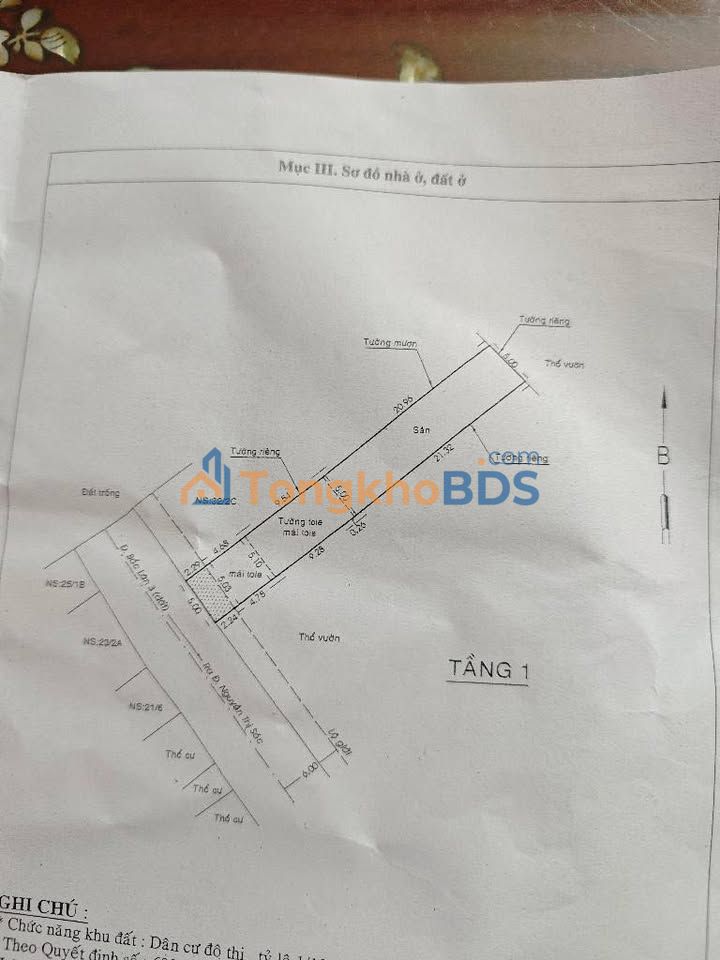 Nhà riêng Bà Điểm Hóc Môn 190m2 giá 4 tỷ - Sẵn sàng ở ngay