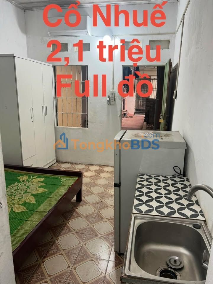 Phòng trọ Cổ Nhuế 2.1 triệu/tháng - Giá tốt hiếm có