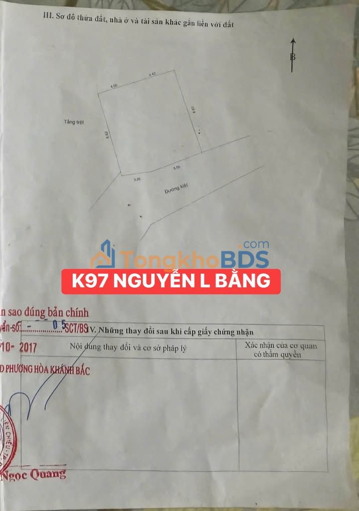 Đất nền Liên Chiểu 77m² thỏa thuận - Sổ đỏ chính chủ