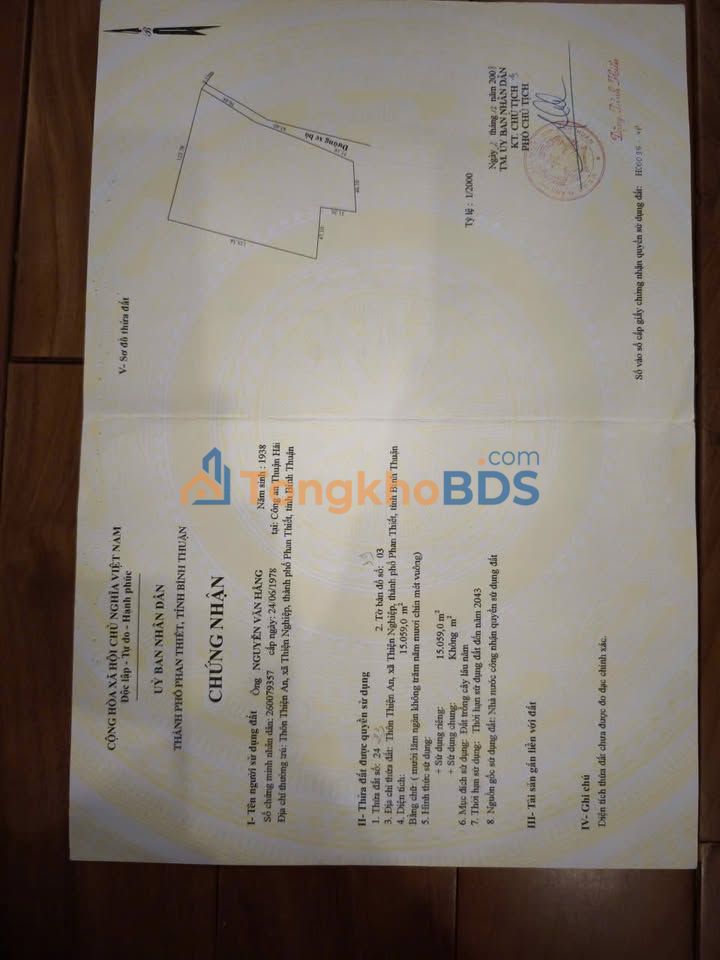 Bán Gấp Farm 15.000m² Mặt Tiền Đôi View Chill Gần Sân Bay Phan Thiết