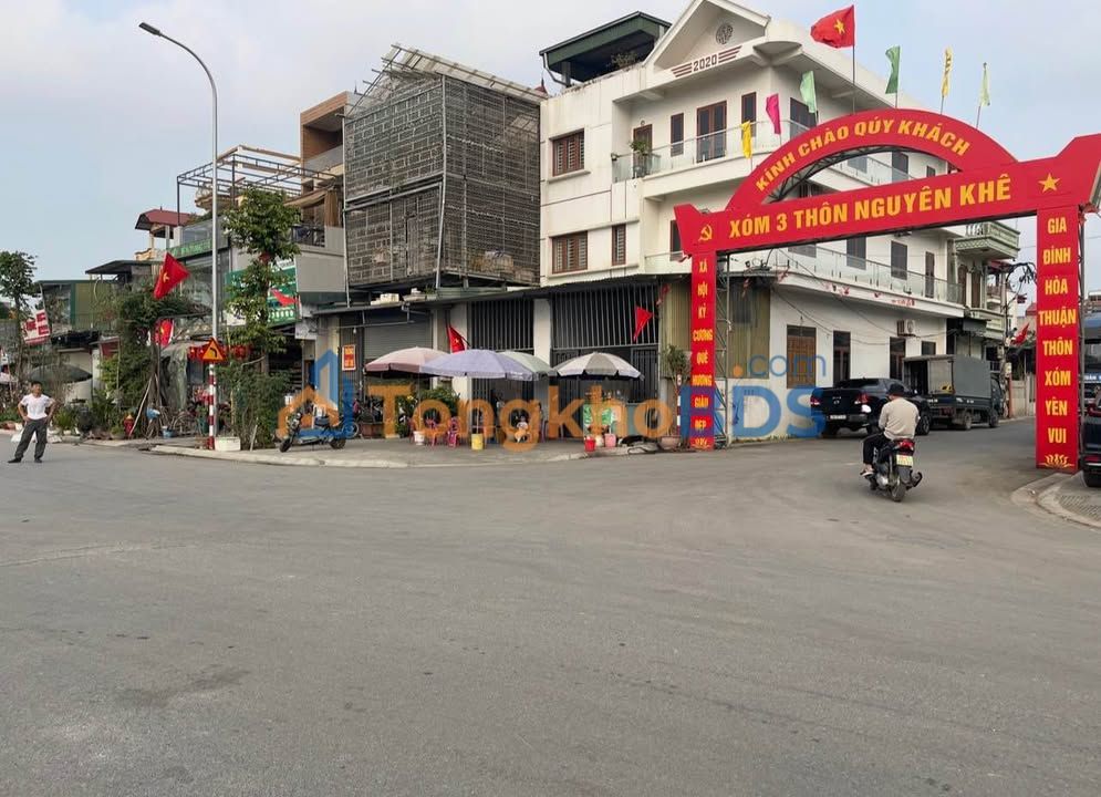 Bán đất Đông Anh 75m² giá 3x tỷ - Sổ đỏ sẵn, ô tô vào đất