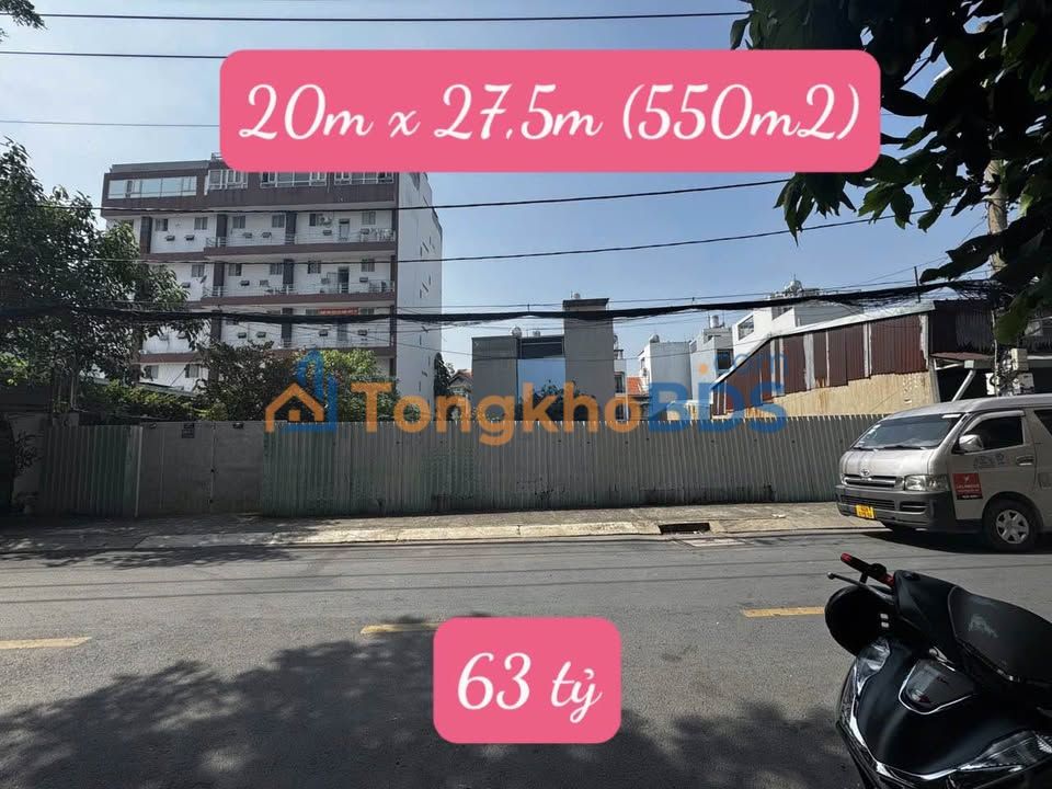 Đất nền Gò Vấp 550m² full thổ cư - Sổ hồng riêng xây tự do