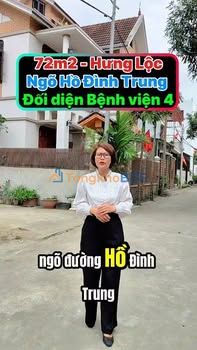 Đất Nền Hưng Lộc 72m² - Sổ Đỏ Chính Chủ, Sát Viện Quân Y 4