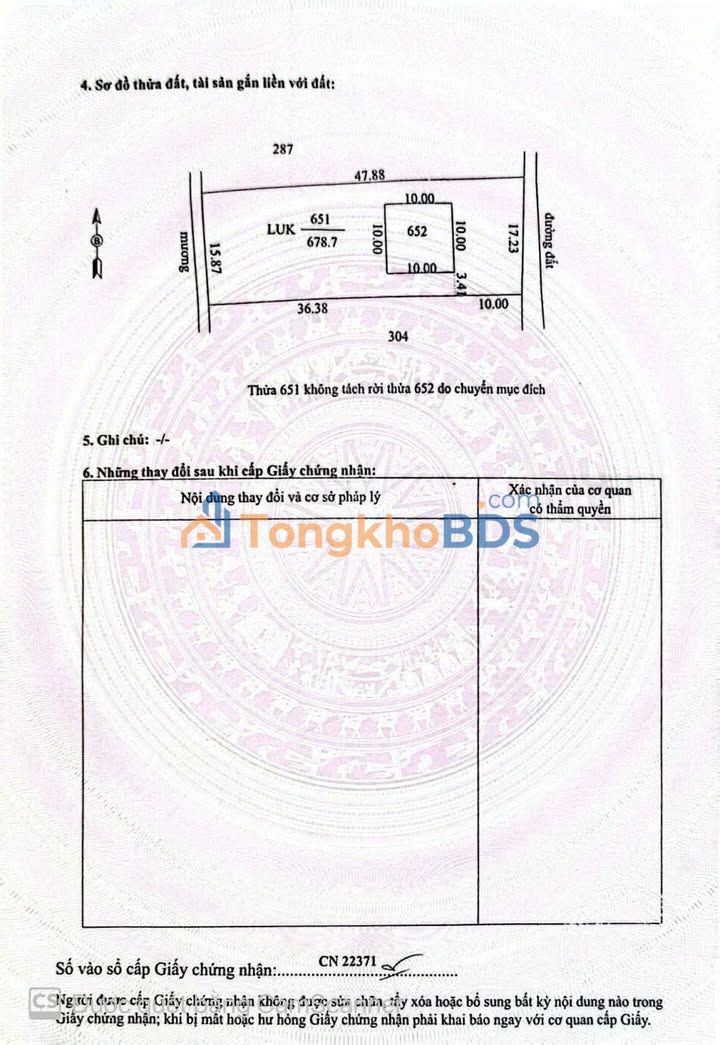 Đất nền Phước Trạch Gò Dầu 678m² 800 triệu - Tiềm năng tăng giá
