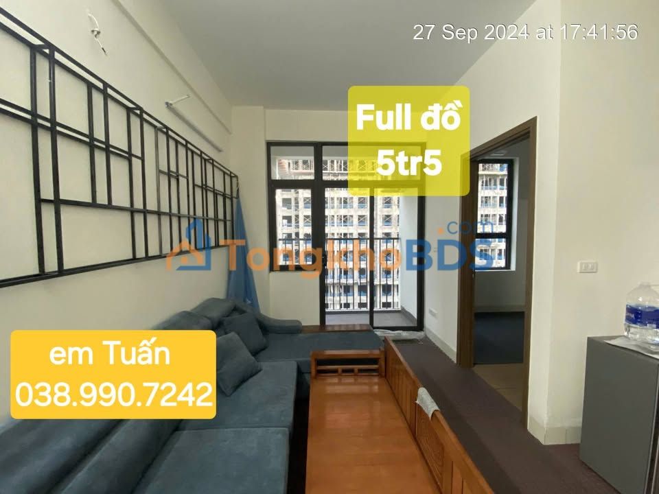 Căn hộ Nhân Chính 5,5 triệu/tháng - View đẹp, full đồ