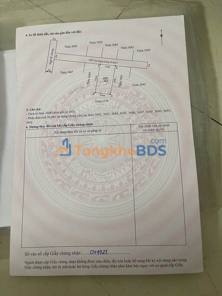 Bán đất Đồ Sơn, Hải Phòng 40.5m² - Ngõ ô tô, Sổ đỏ chính chủ