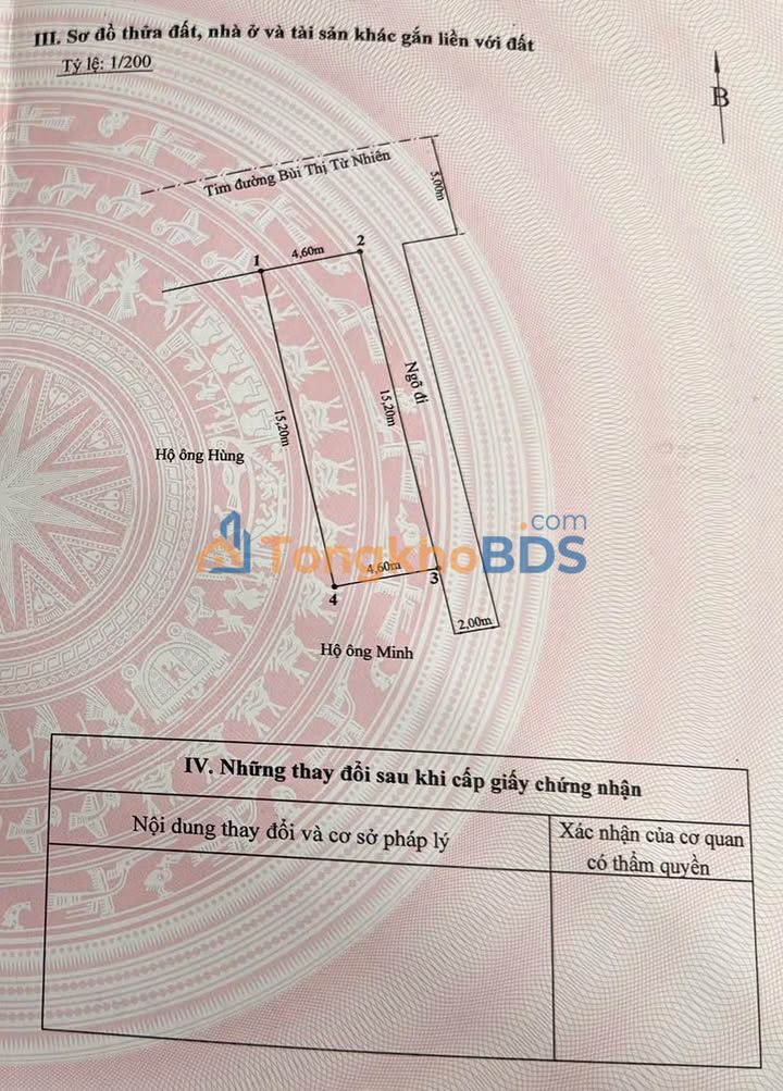 Đất Bùi Thị Tự Nhiên HP 70m² 560 triệu - Tiềm năng