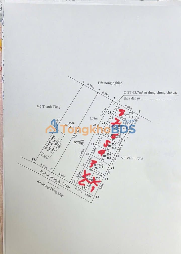 Đất nền Phù Liễn Hồng Bàng 43m² giá 900 triệu - Sổ đỏ chính chủ