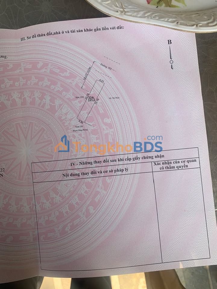 Đất nền Minh Tân Quang Đức Gia Lộc 103m² - Sổ đỏ chính chủ