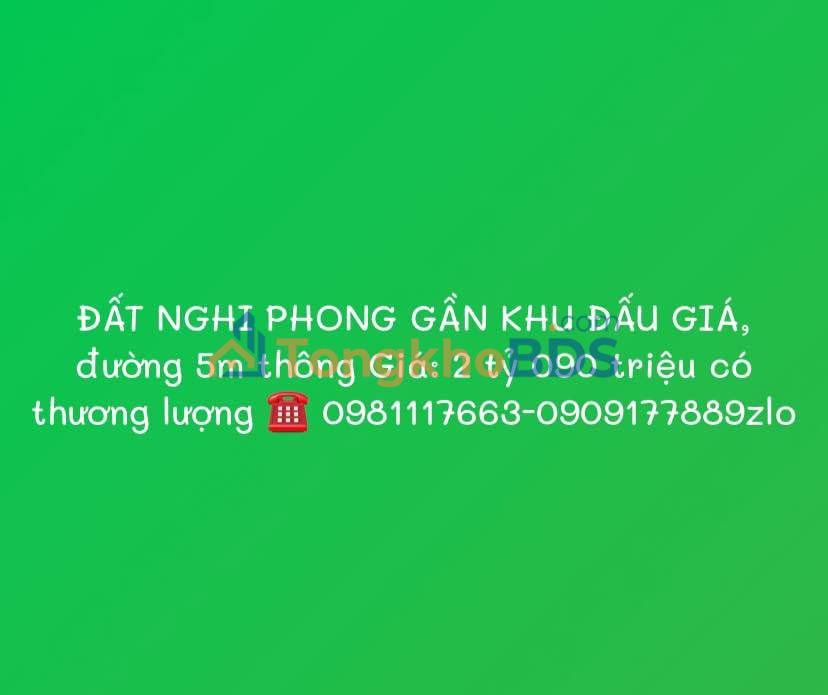 Đất nền Vinh Lộc 74.9m² 2.09 tỷ - Sổ đỏ chính chủ