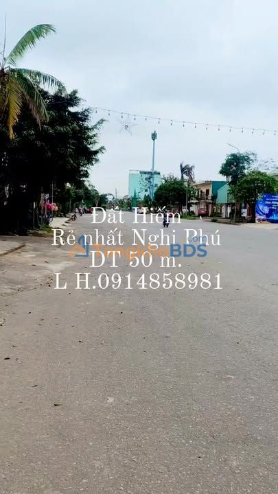 Đất Nghi Phú Vinh 50m² giá 1.4 tỷ - Sổ đỏ chính chủ