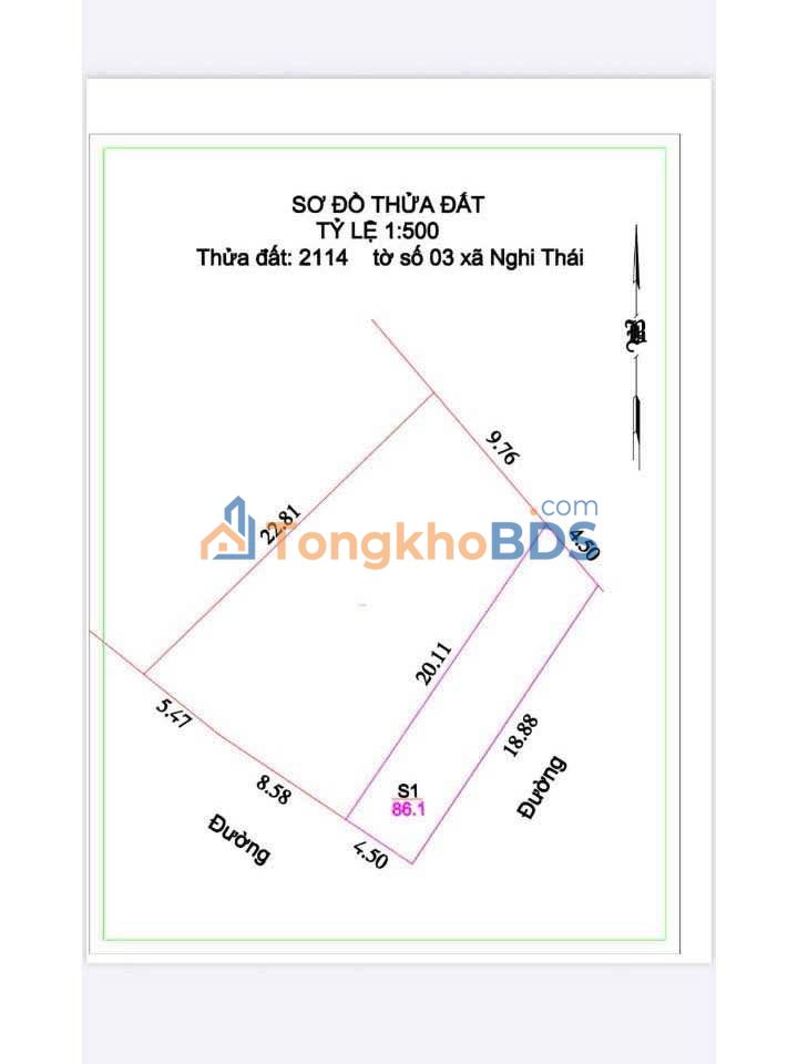 Đất nền Vinh Hưng Lộc 86m² 1.7 tỷ - Đường ô tô
