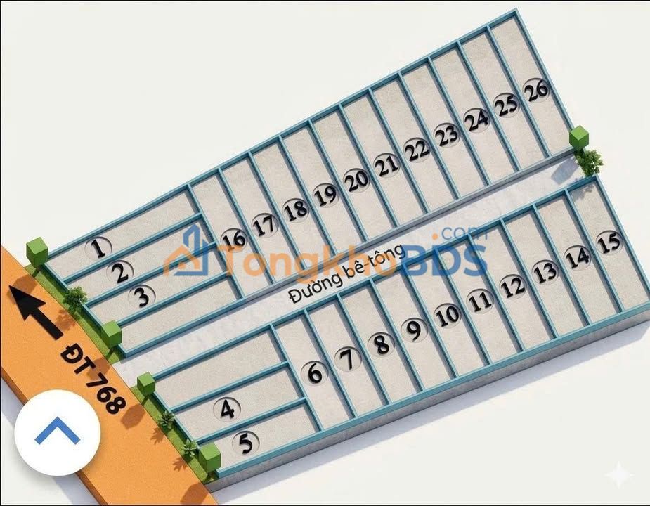 Đất nền Tân Triều Biên Hòa 70-91m² giá F0 - Sổ đỏ chính chủ