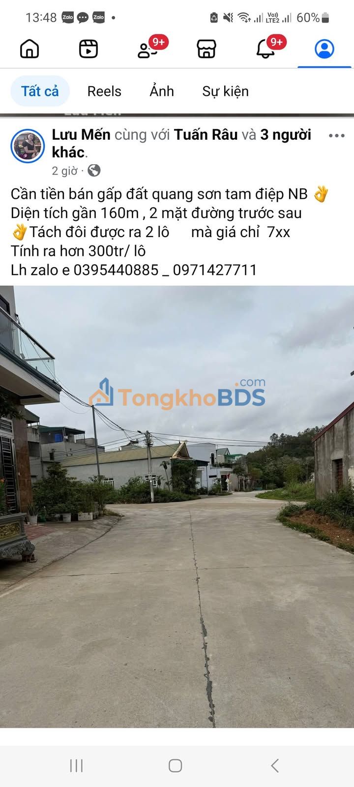 Đất Quang Sơn Tam Điệp 160m² 300 triệu - Giá tốt hiếm có