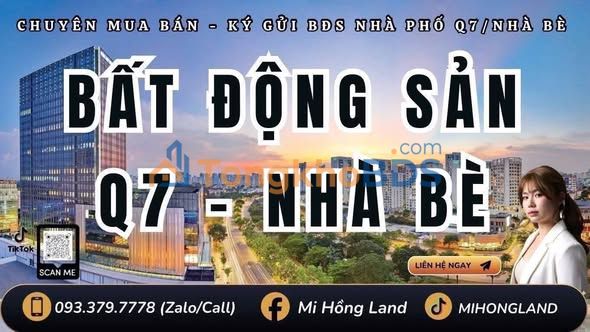 Nhà phố Nguyễn Thị Thập Q7 108m² 25 tỷ - Mặt tiền kinh doanh