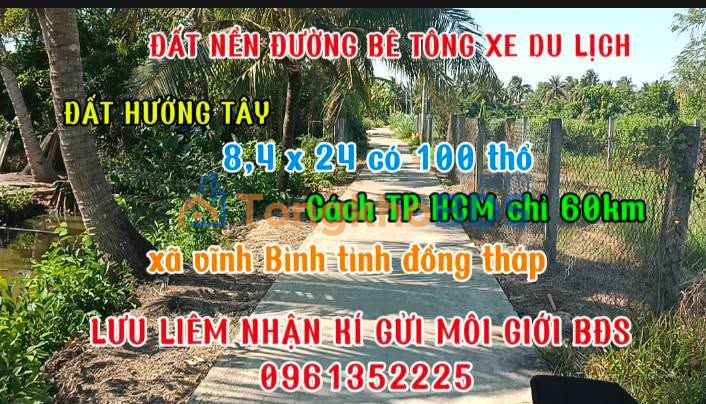 Đất nền Vĩnh Bình TP.HCM 202m² 400tr - Sổ đỏ chính chủ đẹp