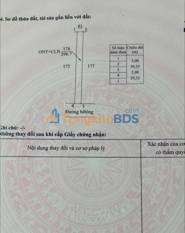 Đất nền Ea Hồ Krông Năng 295m² 5xx triệu - Sổ đỏ chính chủ