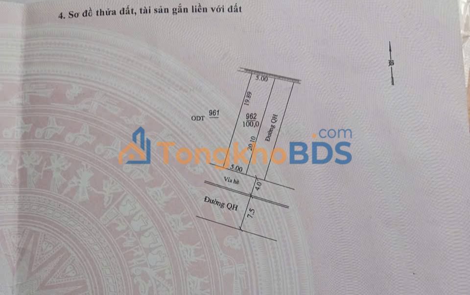 Đất nền Phường Rừng Thông 100m² 2 tỷ - Đường to ô tô