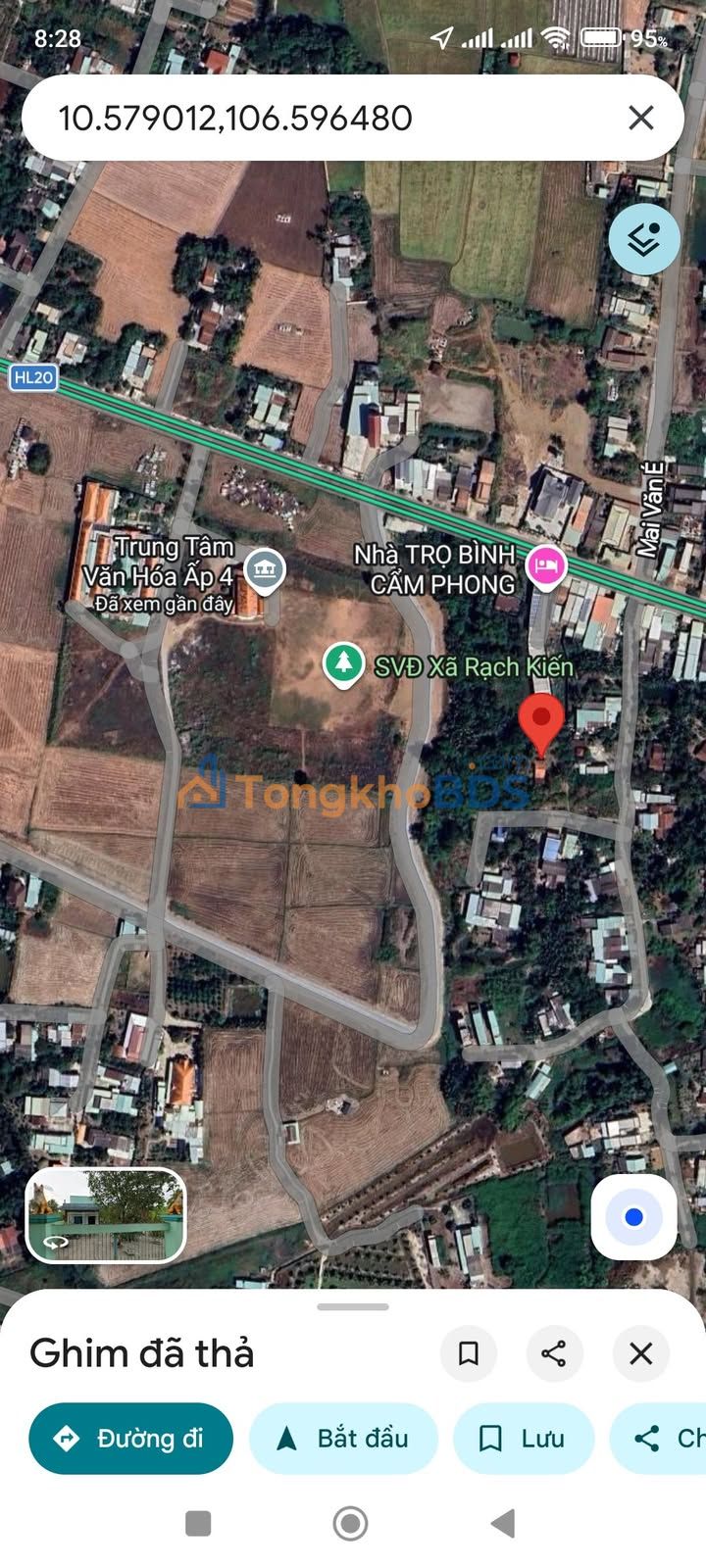 Đất nền Cần Giuộc 1500m² giá 10.5 tỷ - Sổ đỏ chính chủ