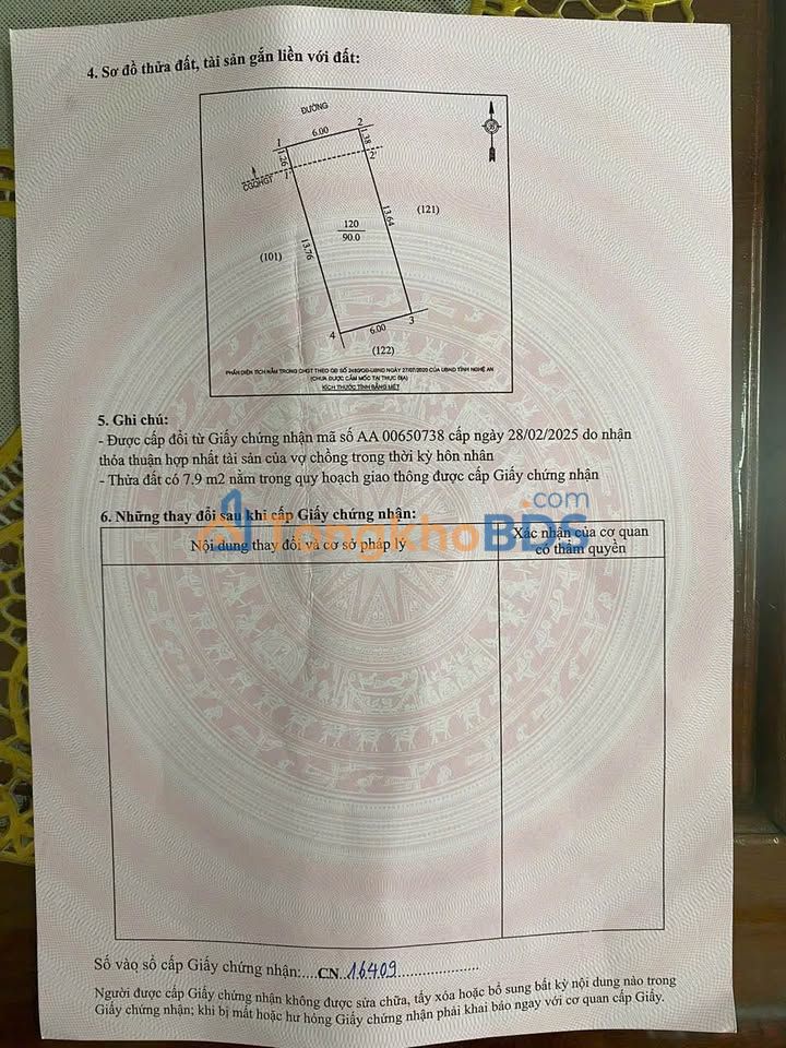 Nhà mặt phố Bùi Hiển Vinh 90m² 4.5 tỷ - Mặt tiền kinh doanh