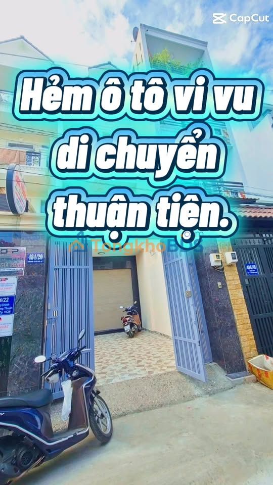 Nhà Phước Long B 58m² 4 tầng - Hẻm ô tô 6.8 tỷ