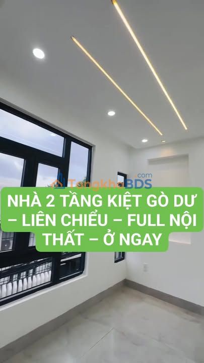 Nhà 2 Tầng Kiệt Gò Dư Liên Chiểu 63m² Full Nội Thất - Giá 4.4 Tỷ