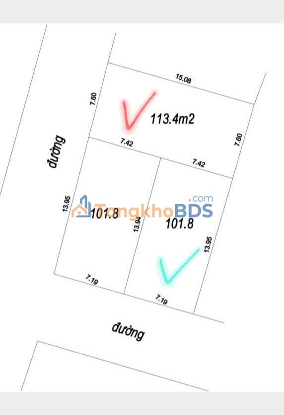Đất nền Yên Tiến Ý Yên 101m² 6xx triệu - Đường to ô tô