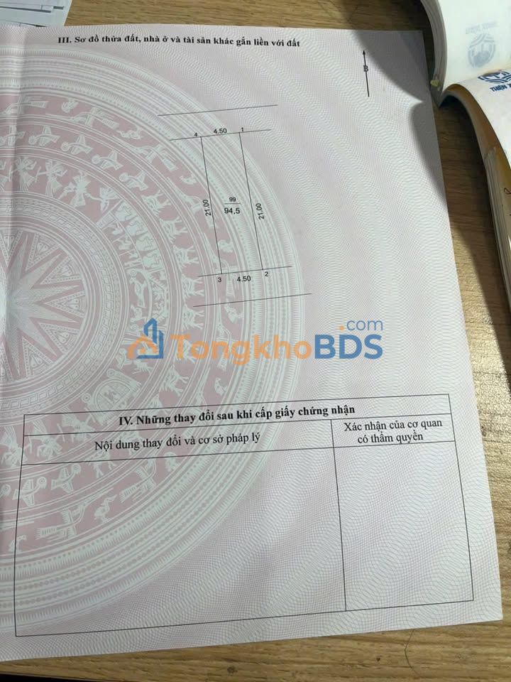 Đất nền Nghiêm Xuyên Thường Tín 95m² 4.55 tỷ - Sổ đỏ chính chủ