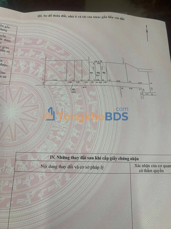 Đất nền Hòa Bình Thường Tín 56m² 2,212 tỷ - Sổ đỏ chính chủ