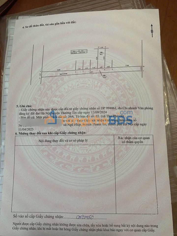 Đất nền Thư Phú 50m² giá 2.67 tỷ - Tiềm năng tăng giá