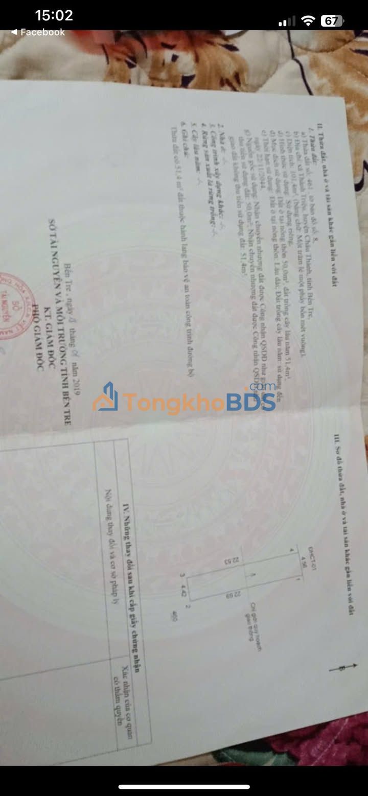 Nhà mặt tiền H.Lộ 173 Thành Triệu 101m² 760 triệu - Cho KD