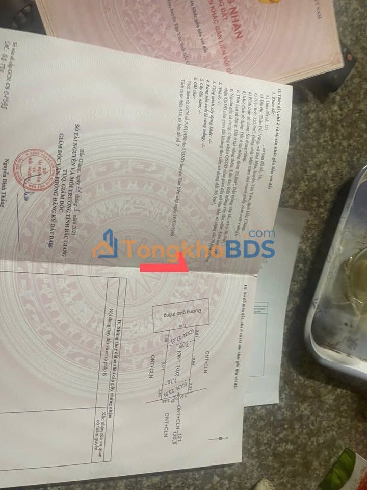 Đất thổ cư Đại Hoá 120m² 1 tỷ - Sổ đỏ chính chủ