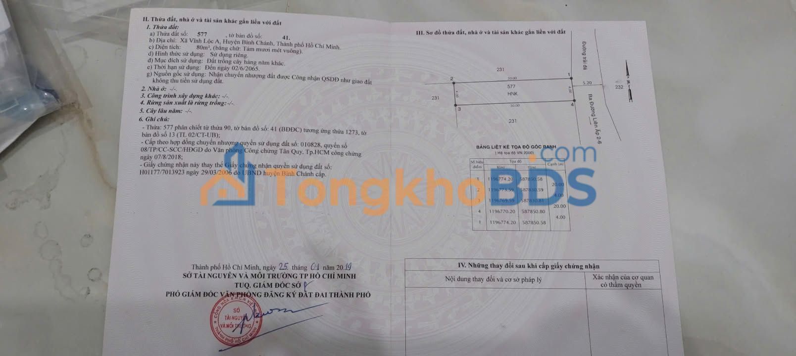 Đất mặt tiền Bình Chánh 80m² 2 tỷ - Sổ hồng sẵn