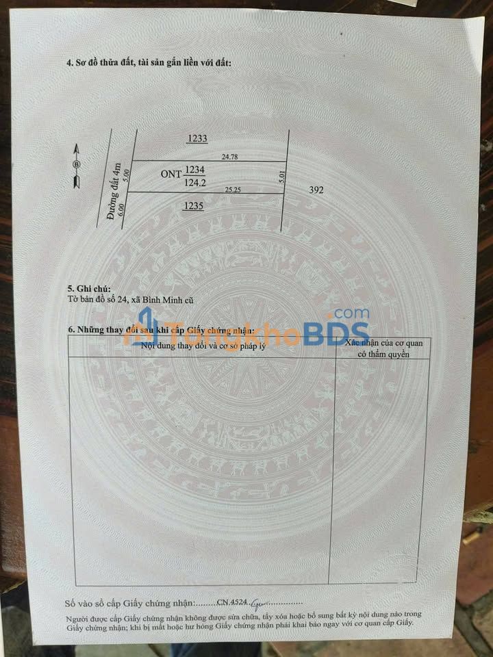 Đất thổ cư 130m² trung tâm TP Tây Ninh - Giá 399 triệu, gần Vincom