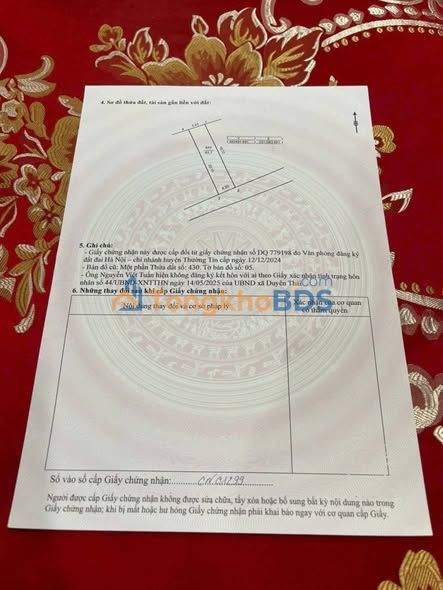 Đất nền Ninh Sở 84m² giá 5.04 tỷ - Đường to ô tô