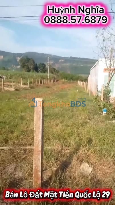 Đất nền Thôn Suối Biểu QL29 737,5m² 800 triệu - Đường to ô tô